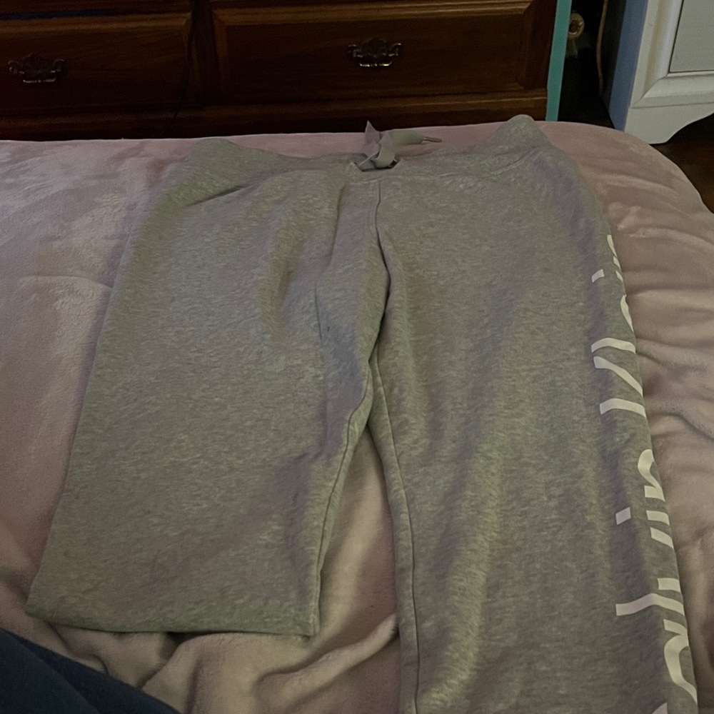 Calvin Klein Gray Ankle Pants
